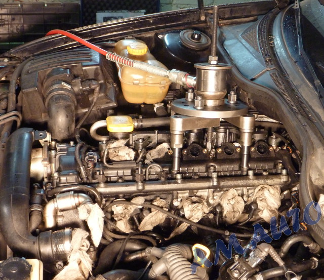 Injector removal from Vauxhall Omega 2.5
                      dti / BMW 525