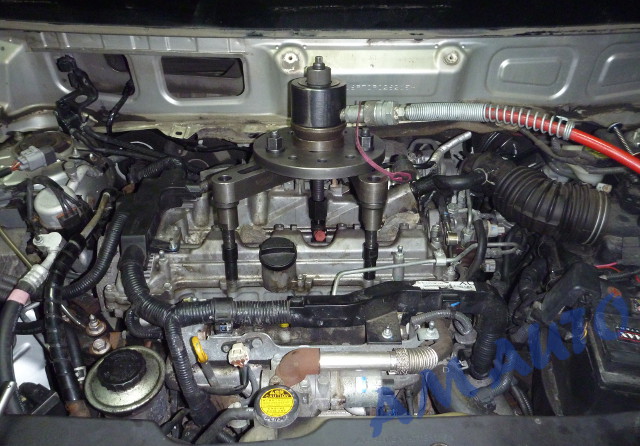 Injector removal from Toyota with 2.0 D-4D
                      engine